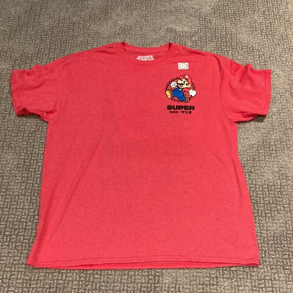 Nintendo Super Mario shirts L x 2. NWT - Picture 3 of 7